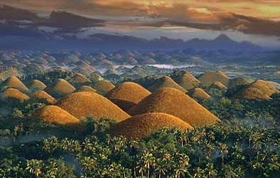 LE COLLINE DI CIOCCOLATO NELL’ISOLA FILIPPINA DI BOHOL