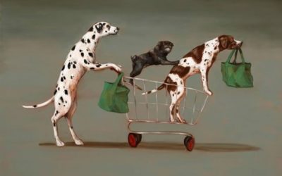 I miei tre “puzzle” scodinzolanti