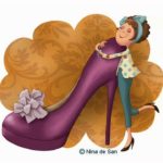 Le scarpe, che secondo Amelia, avrei dovuto buttare.