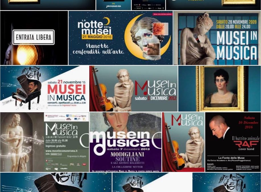 Musei in Musica 2017: A Roma, lo spettacolo nello spettacolo inizierà a dicembre