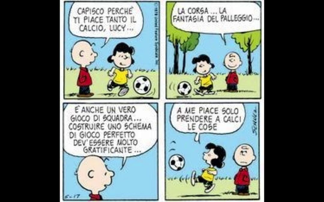 Il Galateo di Matilde, la partita di pallone