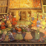 Cerimonia alla corte di Shah Abbass primo