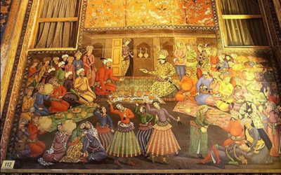 Cerimonia alla corte di Shah Abbass primo