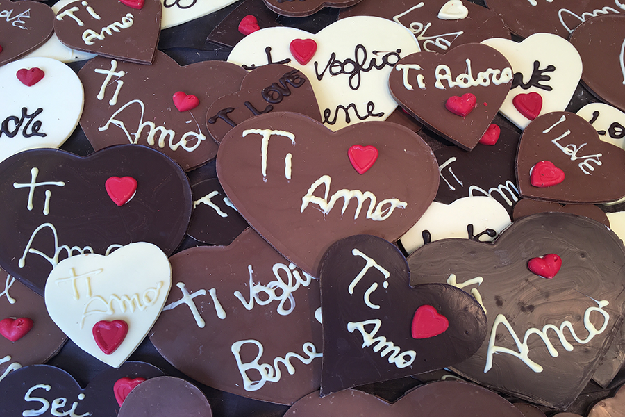 Terni e i 15 anni d’amore, al cioccolato