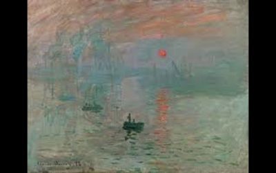 Monet al Complesso del Vittoriano a Roma.