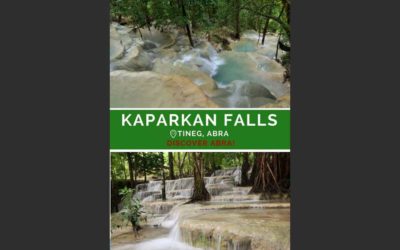 Kaparkan Falls in Tineg Abra, Philippines