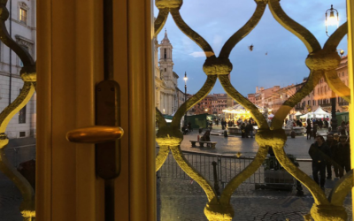 A Piazza Navona per un caffè