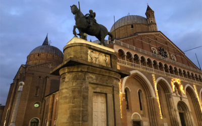 A Padova, davanti a un condottiero e a un Santo.