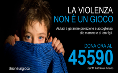Violenza: Non è un gioco”, la campagna per aiutare le donne e i loro figli