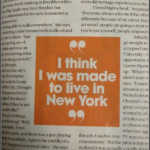 Questa è casa mia E io sono grata, infinitamente grata