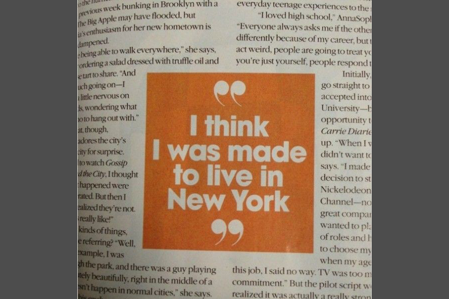 Questa è casa mia E io sono grata, infinitamente grata