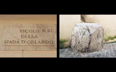 Il vicolo della Spada d’Orlando