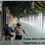 L’Acqua grande a Venezia.