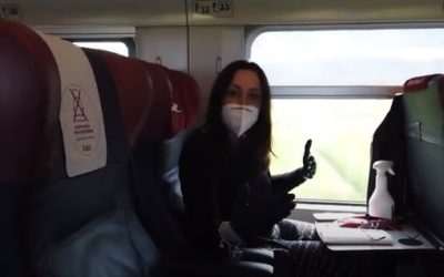 ROMA-MILANO CON MATILDE Fase 3, viaggiare in treno sicuri