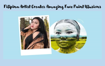 FILIPINA ARTIST CREATES AMAZING FACE PAINT ILLUSIONS – La nuova arte del trucco. Usare il viso come fosse una tela, per celebrare la bellezza della natura filippina