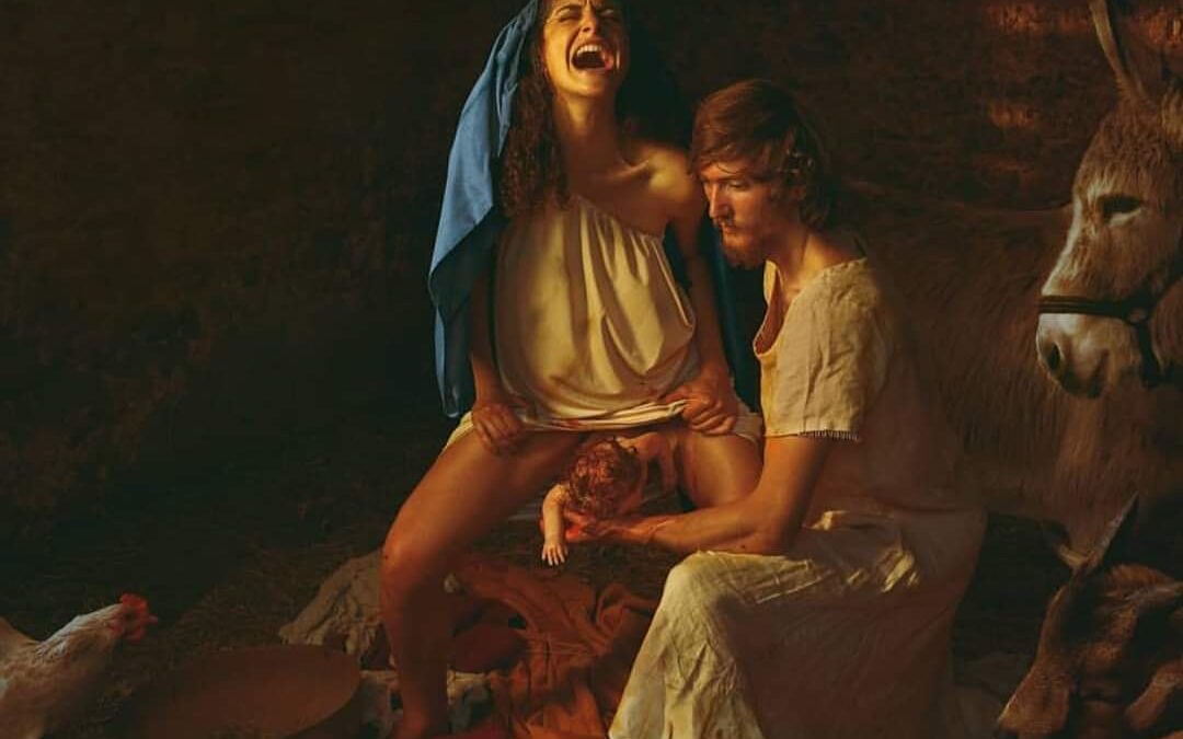 THE CREATION OF MAN – Birth Undisturbed Opera di una fotografa inglese, Natalie Lennard