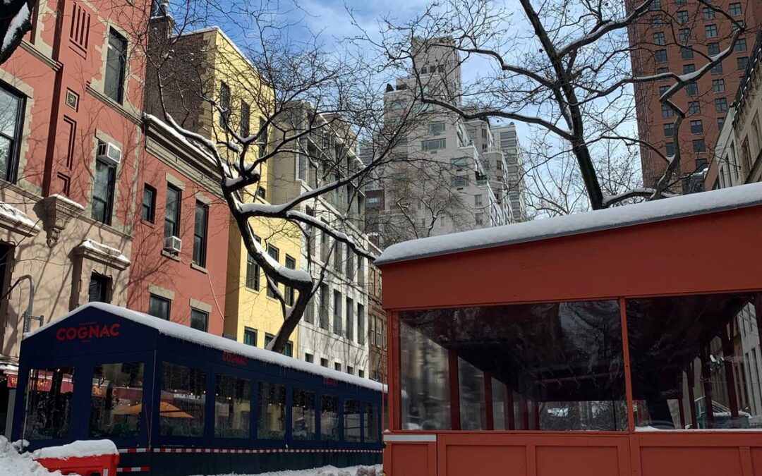 NEVE RECORD A NEW YORK – Si fa snowboard nei parchi
