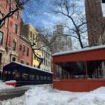 NEVE RECORD A NEW YORK – Si fa snowboard nei parchi