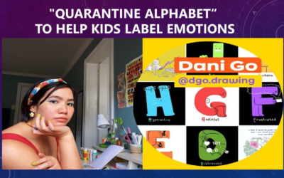 “QUARANTINE ALPHABET”  TO HELP KIDS LABEL EMOTIONS – L’alfabeto delle emozioni per i più piccoli