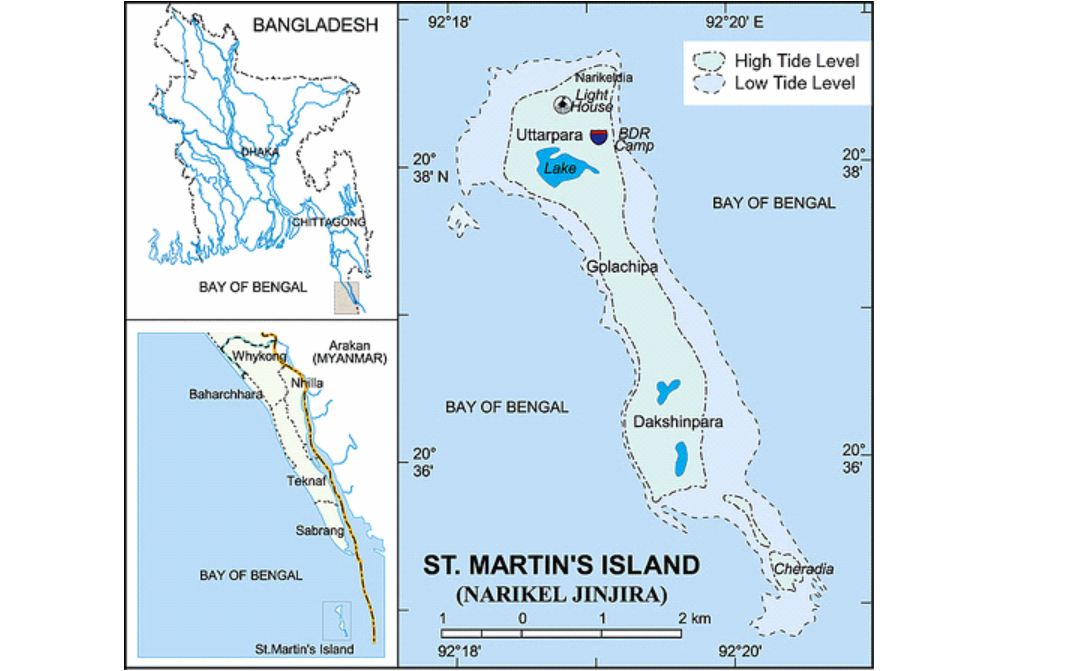 L’ISOLA DEL COCCO – L’isola corallina di Saint Martin, perla nascosta ma non troppo del Bangladesh.