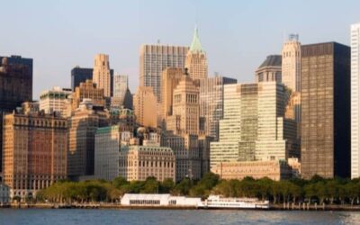 CON ANGIE A BATTERY PARK – Siamo a Dowtown, la punta a sud dell’isola di Manhattan.