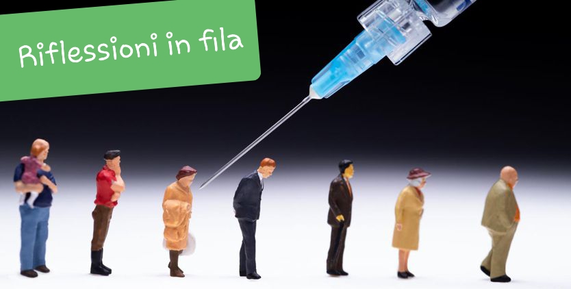 RIFLESSIONI  IN  FILA. (Quando uno sguardo ti porta lontano….)