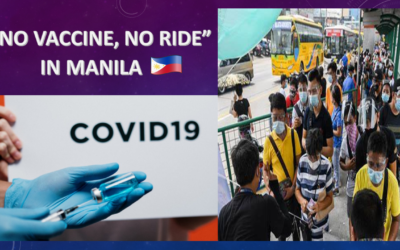 “NO VACCINE, NO RIDE” IN MANILA