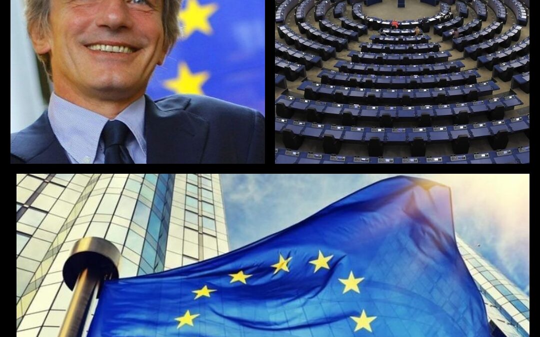 ORRIBILE RISVEGLIO – Il mondo piange la scomparsa di Davide Sassoli, “simbolo- ha detto il Papa- di un’Europa solidale”