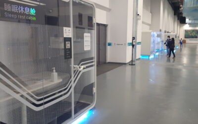 SLEEP REST CABIN PER I GIORNALISTI OLIMPICI – Come schiacciare un pisolino tra una cronaca e una diretta tv