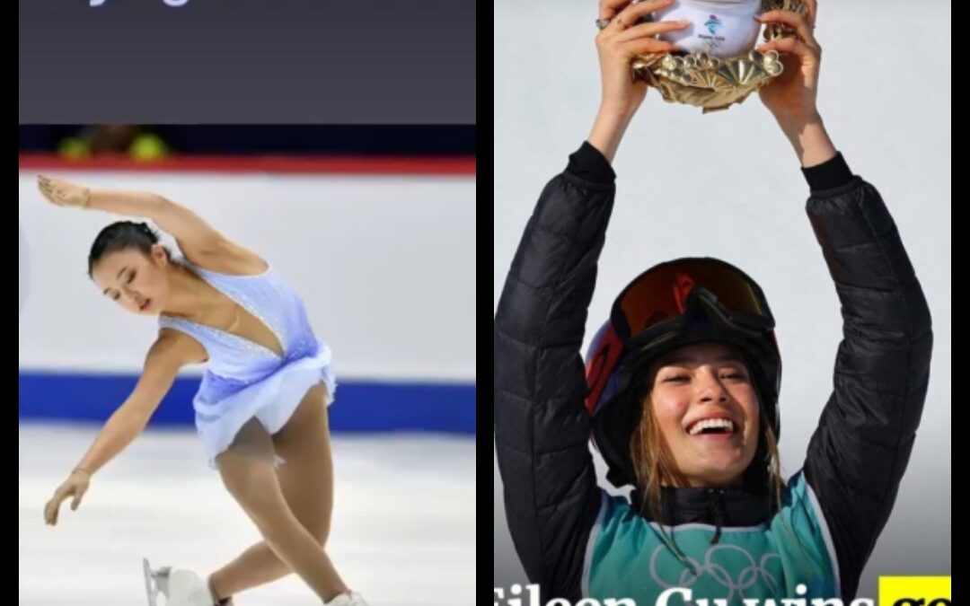 L’ALTRA FACCIA DELLA STESSA MEDAGLIA – Le lacrime della pattinatrice Zhu Yi e quelle della sciatrice Eilen Gu. Entrambe nate e cresciute in America, competono oggi per la Cina