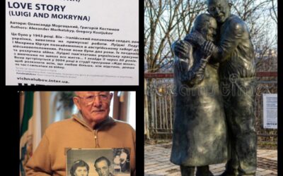 UN PONTE D’AMORE DALL’ITALIA ALL’UCRAINA – La storia di Luigi e Mokryna. Una statua a Kiev li ricorda