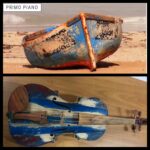 METAMORFOSI – I barconi dei migranti diventano violini realizzati dai detenuti del carcere Opera di Milano