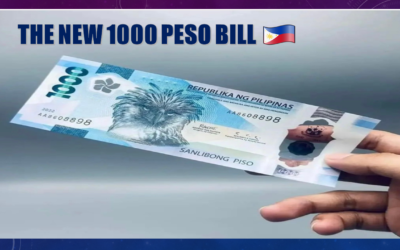 THE NEW 1000 PESO BILL – Il nuovo look della banconota da 1000 pesos: dal design al materiale