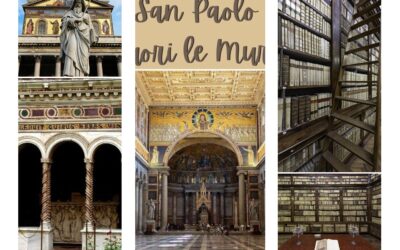 BASILICA SAN PAOLO FUORI LE MURA E I MONACI BENEDETTINI