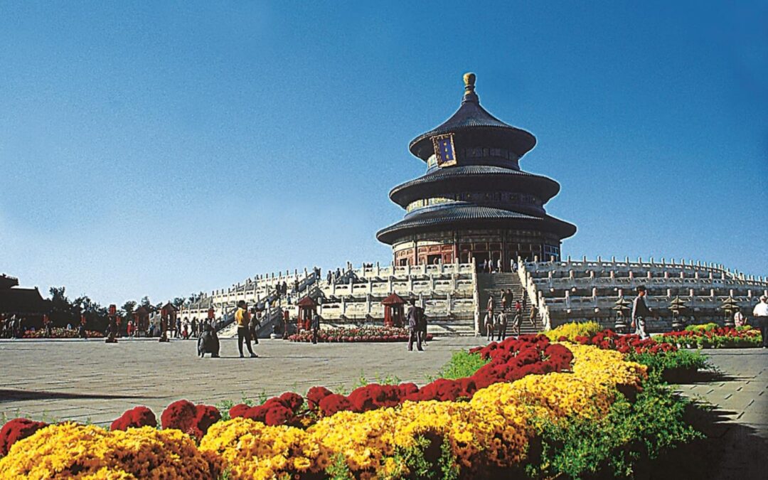 Il parco del Tempio del Cielo a Pechino